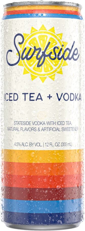 Surfside Iced Tea Vodka, 355mL