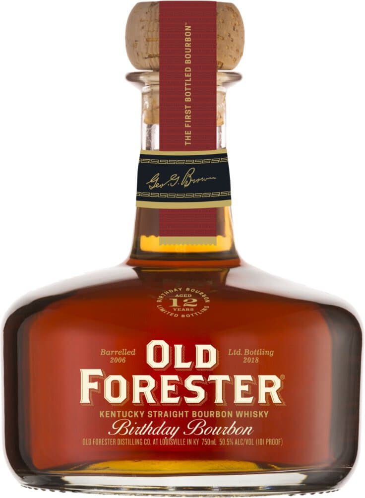 2018 Old Forester Birthday Bourbon 12 Year Old Kentucky Straight Bourbon Whiskey 750ml