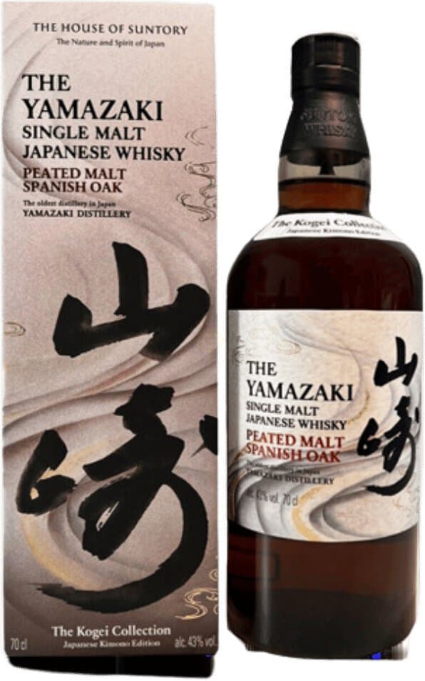 Yamazaki Peated Malt Spanish Oak - The Kogei Collection 700ml