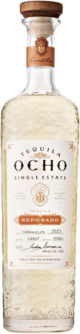 Tequila Ocho Reposado, 750mL