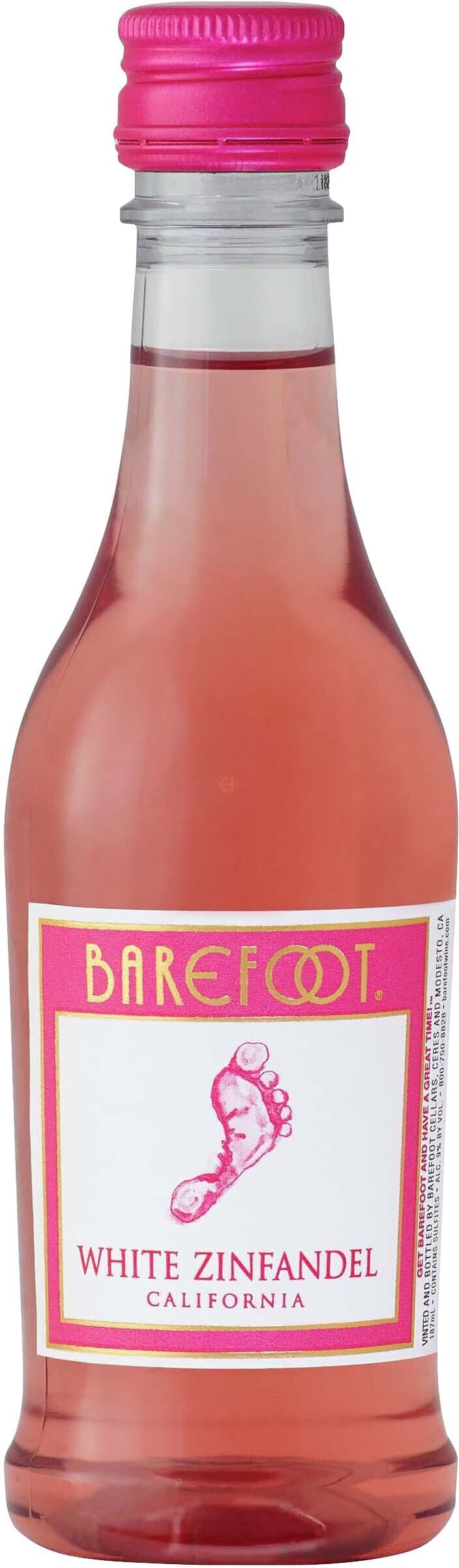 Barefoot White Zinfandel, 187mL