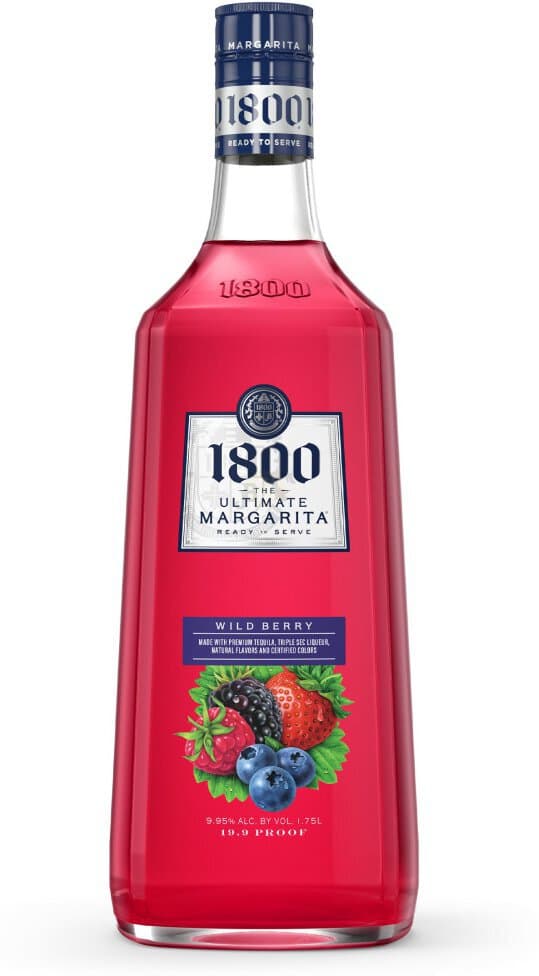 1800 The Ultimate Margarita Wild Berry Cocktail, 1.75L
