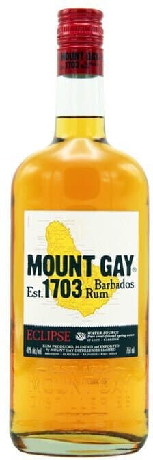 Mount Gay Eclipse Barbados Rum, 750mL