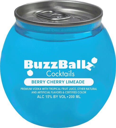 Buzzballz Berry Cherry Limeade, 200mL