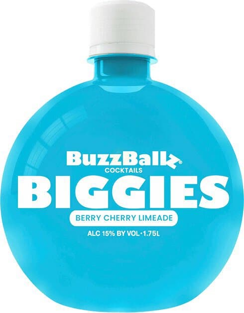 Buzzballz Biggies Berry Cherry Limeade, 1.75L