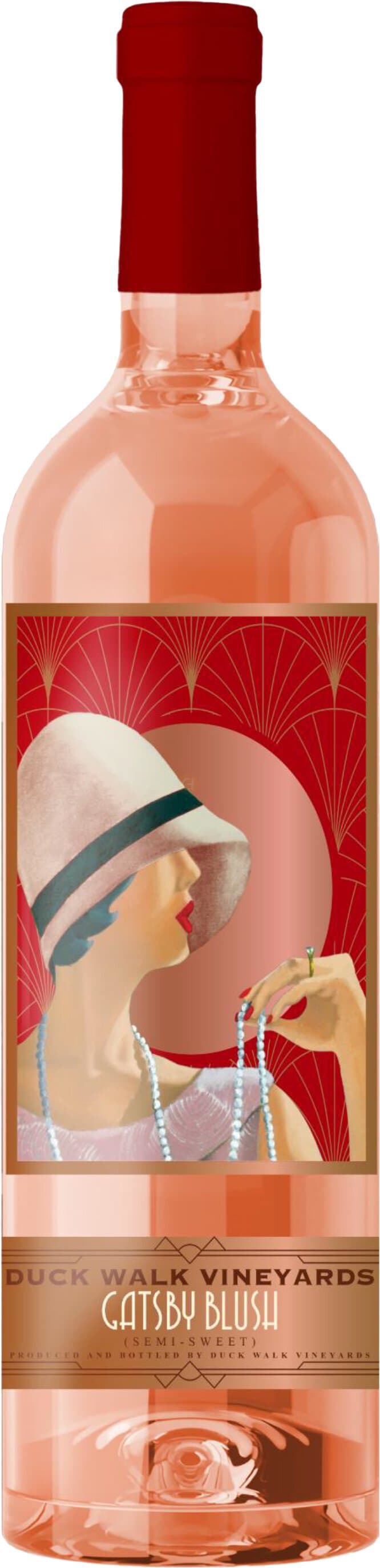 Duck Walk Vinyards Gatsby Blush Semi Sweet, 750mL