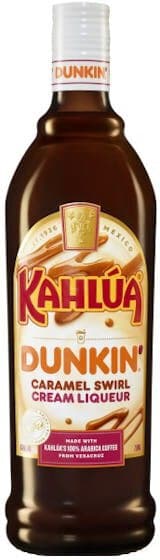 Kahlua Dunkin Caramel Swirl Cream Liqueur, 750mL
