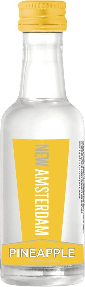 New Amsterdam Pineapple Flavored Vodka, 50mL