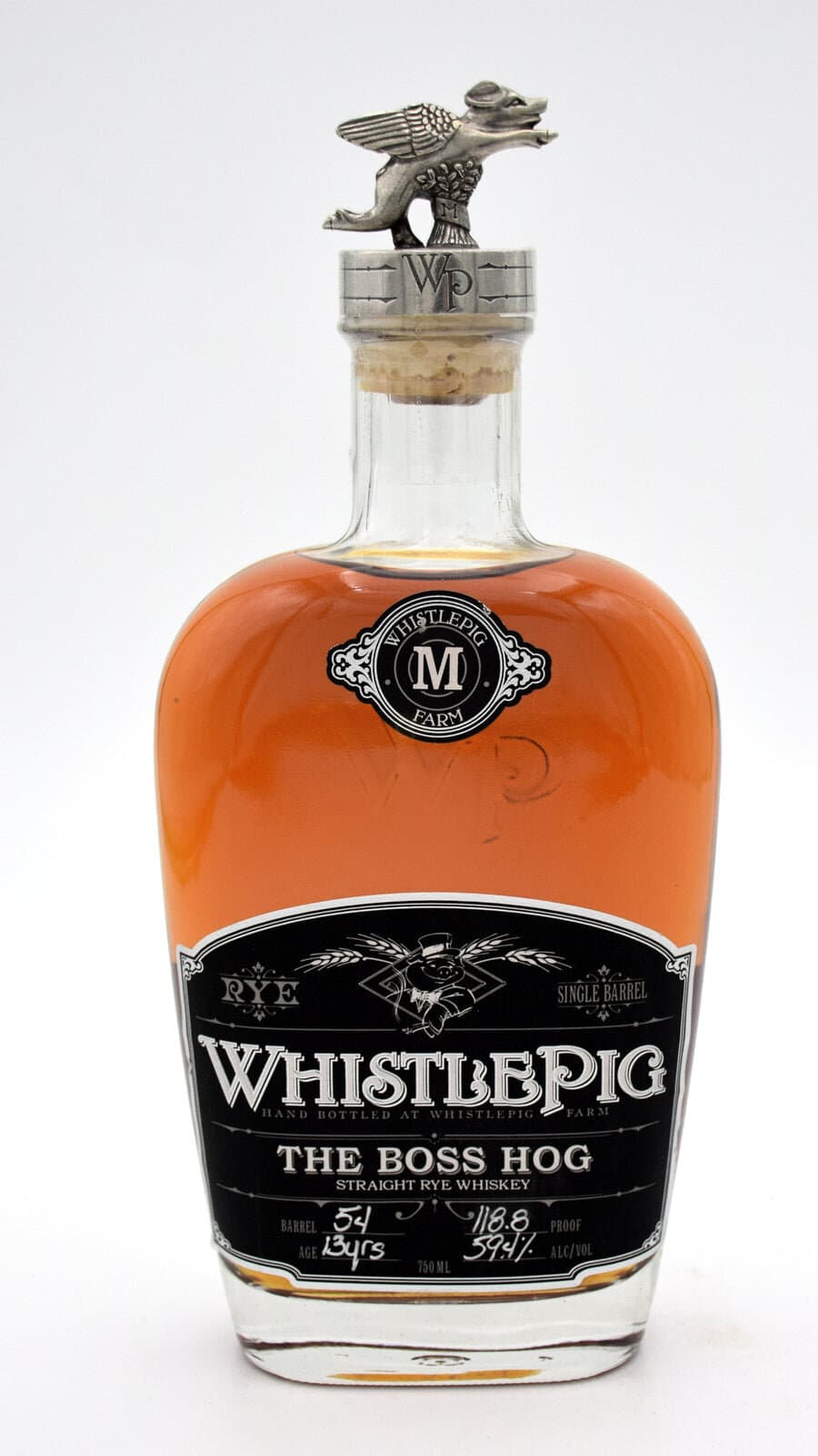 WhistlePig The Boss Hog 2nd Edition 'The Spirit of Mortimer' Rye Whiskey