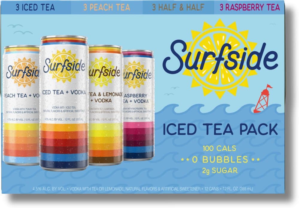 Surfside Iced Tea Variety Pack, 5L