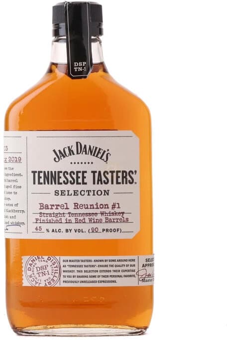 2019 Jack Daniel's Tennessee Tasters Selection Barrel Reunion #1 Red Wine Barrels Straight Whiskey 375ml