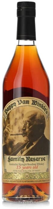 Pappy Van Winkle Family Reserve 15 Year Old Kentucky Straight Bourbon Whiskey 750ml