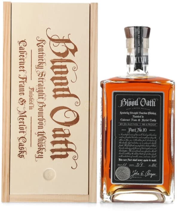 Blood Oath Pact No. 10 Kentucky Straight Bourbon Whiskey 750ml