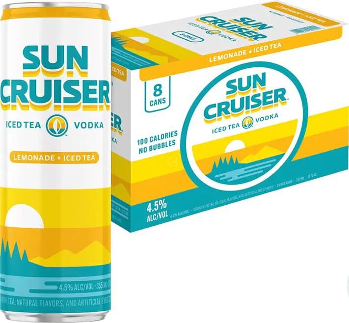 Sun Cruiser Lemonade Iced Tea & Vodka, 355mL