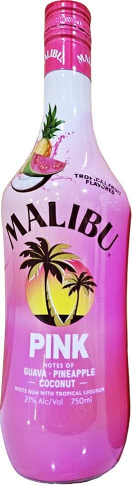 Malibu Pink Guava & Pineapple Coconut, 750mL