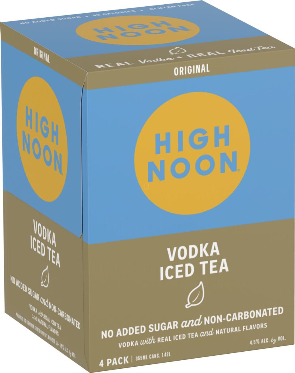 High Noon Original Vodka Iced Tea, 355mL