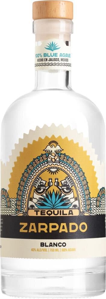 Tequila Zarpado Blanco, 750mL